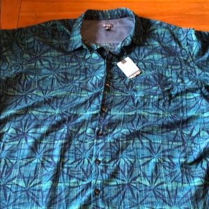 Van Heusen Men’s 3XL Hawaiian Cooling Shirt NWT